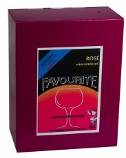 FAVOURITE Rosé -viiniainespakkaus 22L