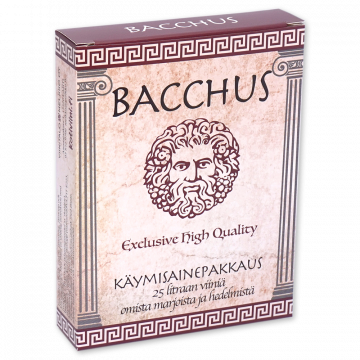 BACCHUS Käymisainepakkaus