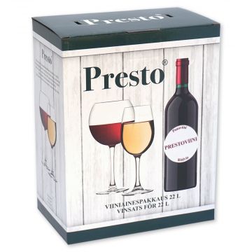 Viinin valmistusaine mustikka-vadelma Presto