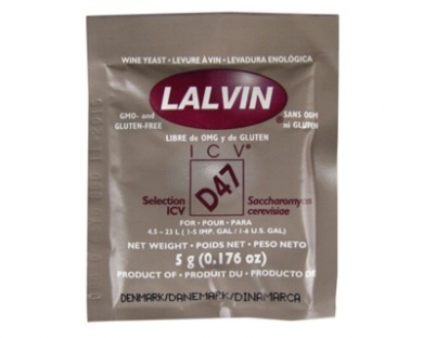 Lalvin D47 viinihiiva 5g