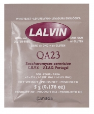 Lalvin QA23  valkoviinihiiva 5g BBE 09.2023