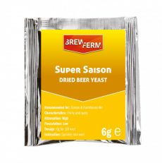 Brewferm Super Saison 6g yeast BBE 31.03.2023