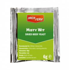 Brewferm Misty Wit 6g yeast BBE 31.05.2023