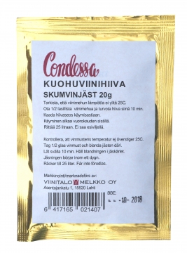 CONDESSA Viinihiiva 20 g kuohuviinille