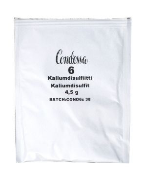 CONDESSA Kaliumdisulfiitti, 4,5g 6