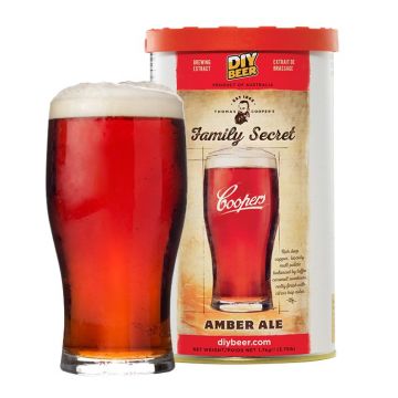 COOPERS TC Family Secret Amber Ale 1.7kg BBE 10.2022