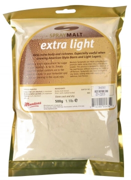 Spraymalt Extra Light 8 EBC 500g Muntons