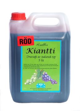 RULLES Kiantti röd 5L/23L