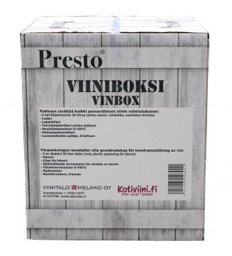 PRESTO Wine Box, Wine Brewery With Two Fermentors