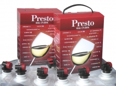 BAG IN BOX 6 x 3L Hanapakkaussetti PRESTO