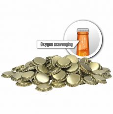 Oxygen Scavenging cork 26 mm OS GOLD 100 pcs