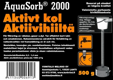 AQUASORB 2000 Aktiivihiili 500g