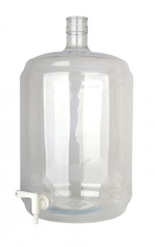 Carboy PET 23L With Tap 5/16"-7/16"