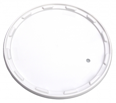 Lid w/hole for Melkko fermenting bucket 30l, white