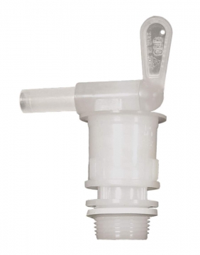 Tap white for fermentation barrel 30-210L