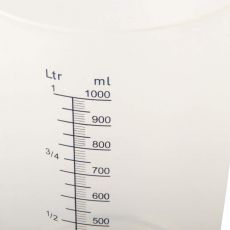 Measuring jug 1L, l/ml scales