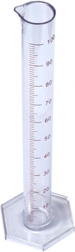 Measuring glass 100ml plastic