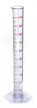 Measuring glass 100ml plastic