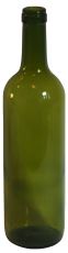 Wine bottle green Bordeaux 0,75L 12pcs