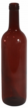 Viinipullo ruskea 0,75L 12 kpl