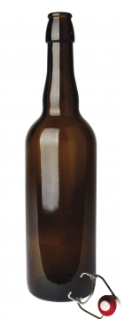 Beer Bottle 75 cl COMBI with flip-top