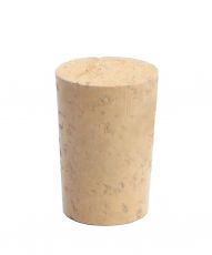 Natural wine cork cone shaped 19/23x33mm 25pcs