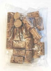 Luonnonkorkki 24x38mm (tumma) 20 kpl