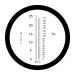 Refraktometer 0-170 °OE / 0-25 vol% + ATC