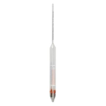 Beer hydrometer 10-20° Plato + thermometer