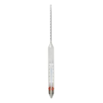 Beer hydrometer 20-30° Plato + thermometer