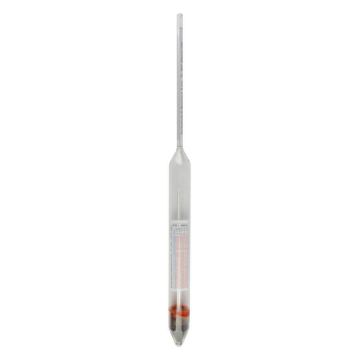 Beer hydrometer 20-30° Plato + thermometer