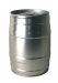 Steel keg 5L w/o rubber bung