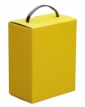 BAG IN BOX carton 3L Yellow+handle