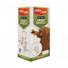Mallasmylly GRAIN GRIZZLY valurautaa
