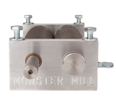 Mallasmylly Monster Mill MM2 + syöttösuppilo