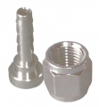 Hose barb + nut for Ball Lock (Corny)