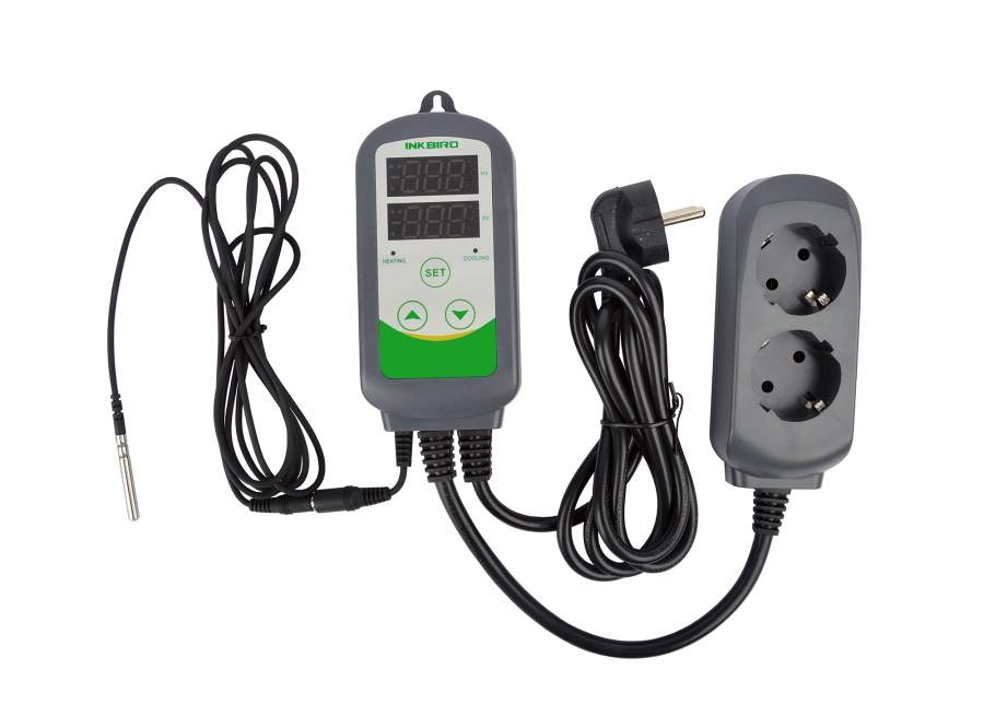 Temperature Okcinkbird Itc-308 Dual Relay Temperature Controller For  Greenhouse & Fermentation