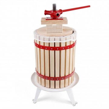 Fruit press VINOFERM 18 L wooden barrel 