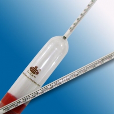 Tarkkuusominaispainomittari viinille 0.985-1.003 g/ml AF