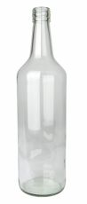 Bottle 1L clear Aperitif without screw cap