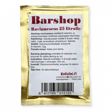 Barshop Yeast nutrient 22g