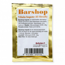 Barshop Citric acid 22g