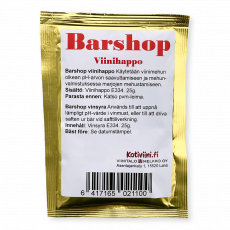 Barshop Vinsyra 25g