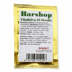 BARSHOP Wine yeast 15g
