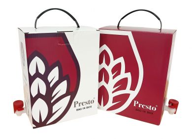 *UUSI ILME* BAG IN BOX 6 x 3L Hanapakkaussetti 
