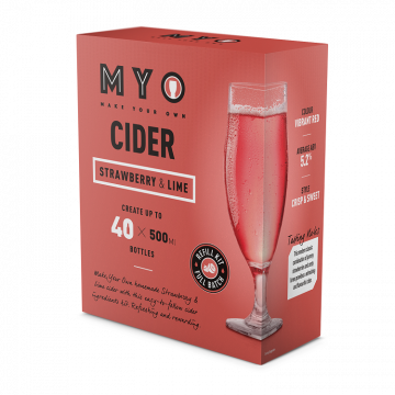 MYO Strawberry & Lime Cider Kit 2,4kg