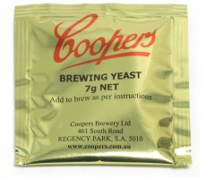Coopers 7g yeast