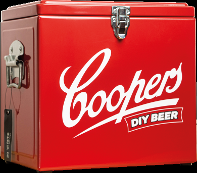 Coopers Cooler Box red