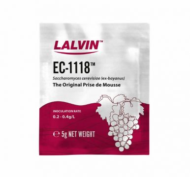 Lalvin EC-1118 Champagne Yeast 5g