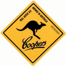 Coopers Metallic sign 200x200mm